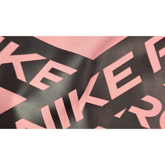 Nike Women's Crop Leggings One Desert Berry/Pink Foam Graphic 7/8 Size Medium - Picture 8 of 10